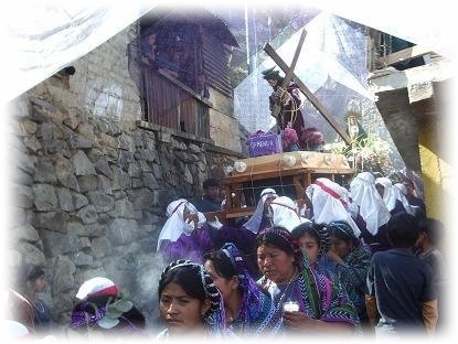 carrying the cross holy week san antonio palopo